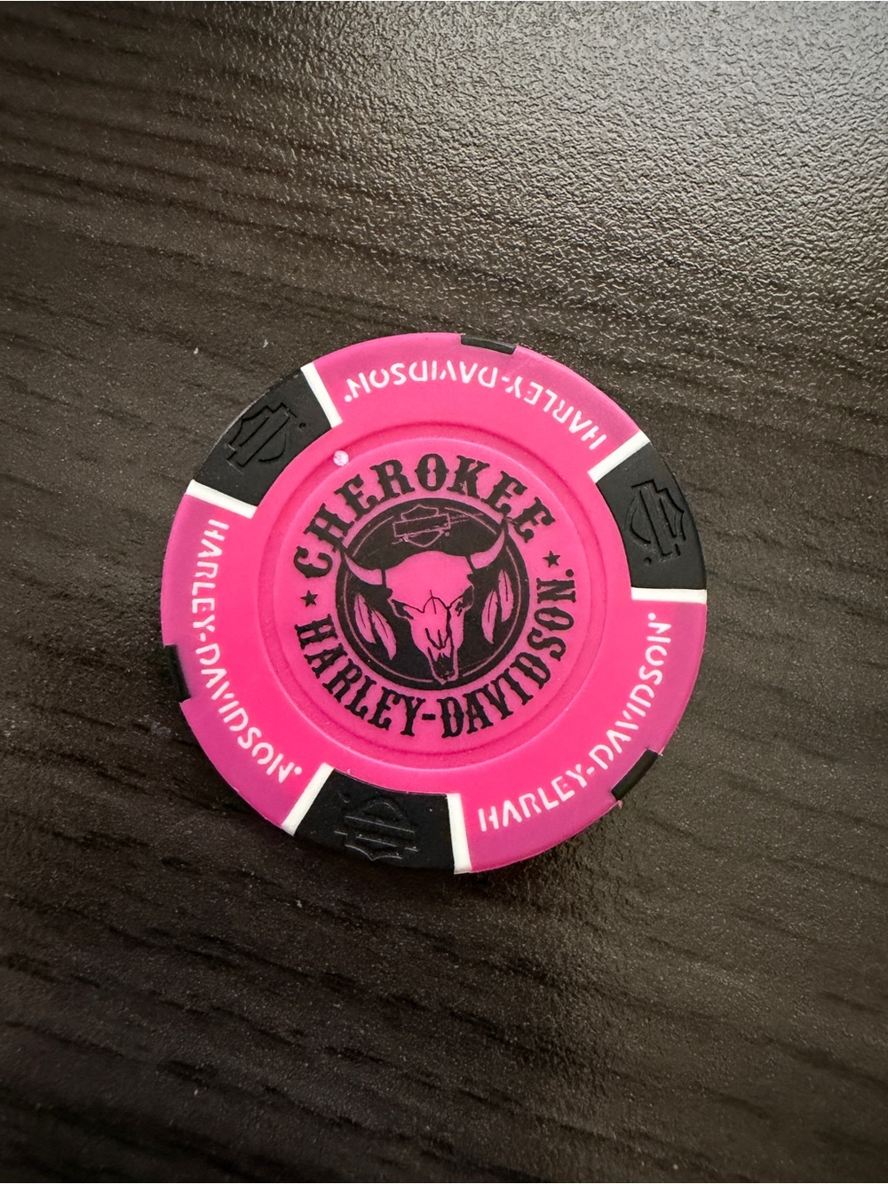 Collectible Harley Davidson Poker Chip Cherokee H-D Cherokee, NC